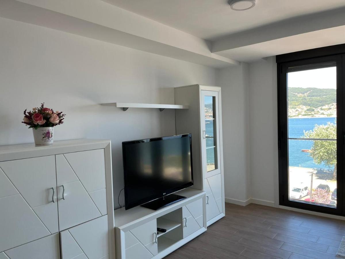 El Mirador Ria De Vigo, Apartamento Frente Al Mar, Centrico Moaña Exteriör bild