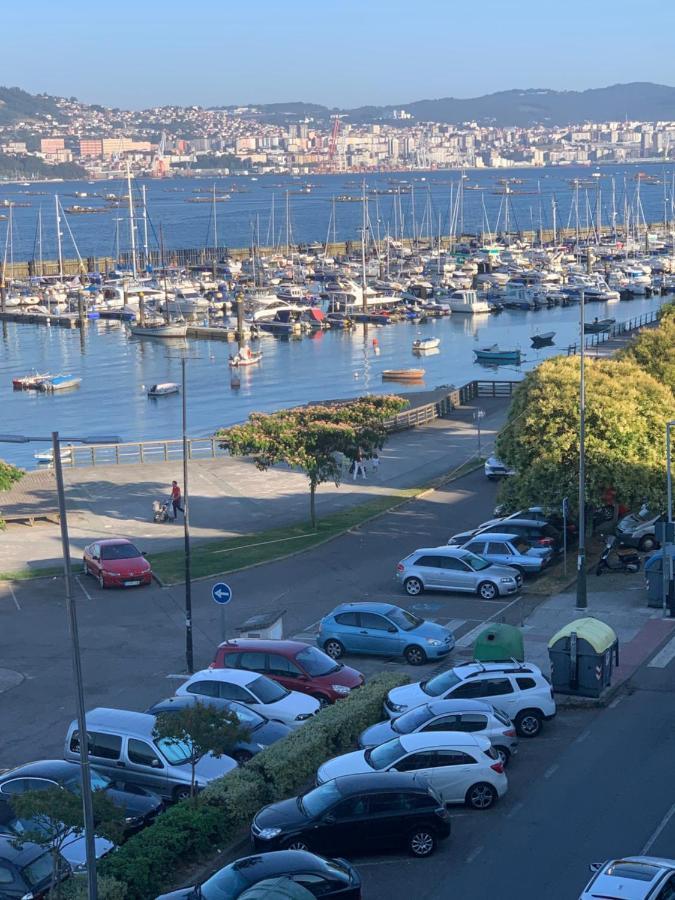 El Mirador Ria De Vigo, Apartamento Frente Al Mar, Centrico Moaña Exteriör bild