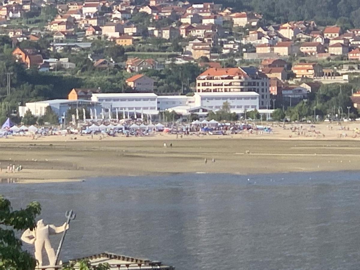 El Mirador Ria De Vigo, Apartamento Frente Al Mar, Centrico Moaña Exteriör bild